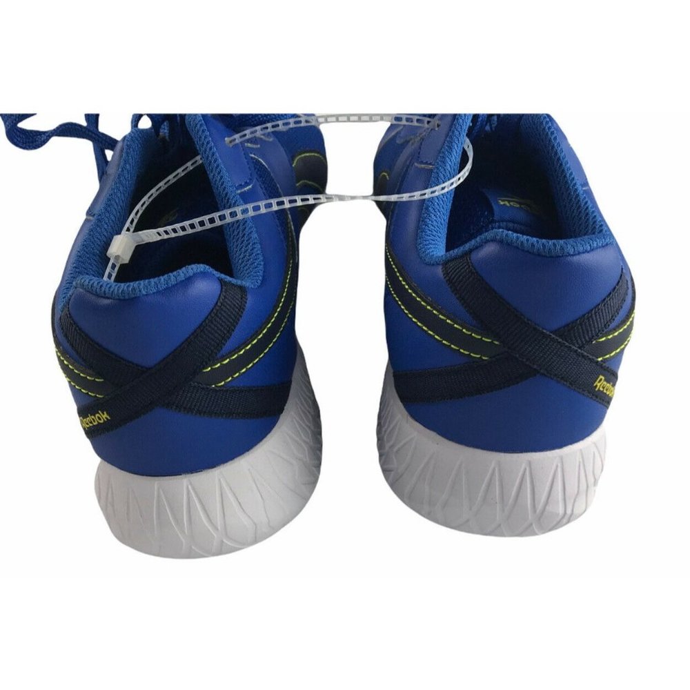 Adidas Blue Yellow White FV0370 shoes Size 7 Mens New No Box - Picture 3 of 11